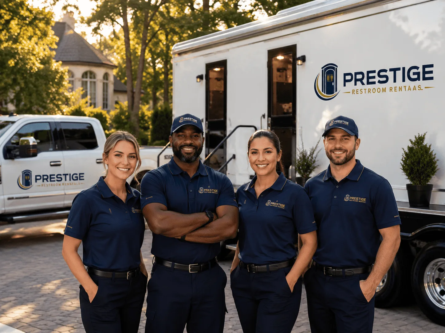 Trusted Luxury Portable Restrooms company in Sublette, IL